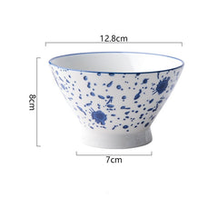 Hand Painted Ceramic Bowl for Family Dinners