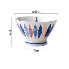Hand Painted Ceramic Bowl for Family Dinners